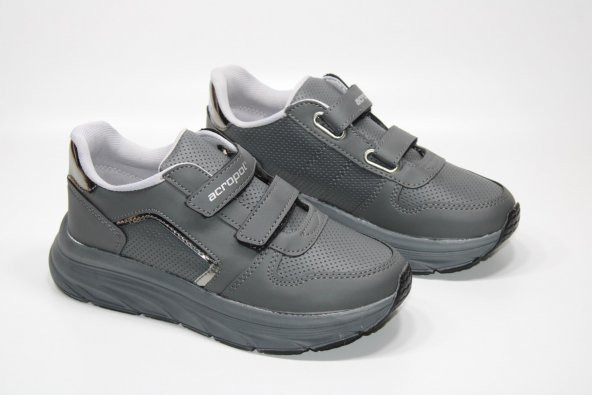 ACROPOL YÜKSEK TABAN ÇİFT CIRTLI KOLAY GİYİM KADIN GÜNLÜK RAHAT YÜRÜYÜŞ SNEKAER AYAKKABI - 5