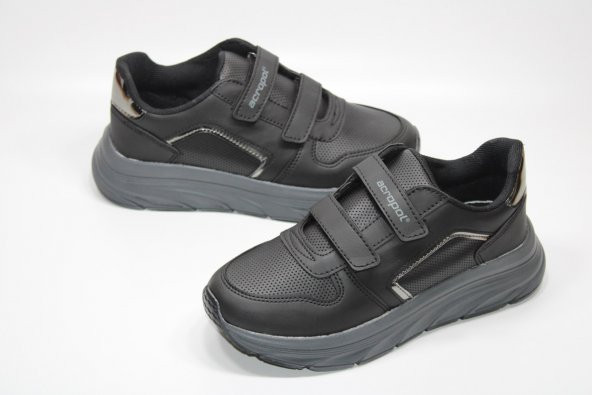 ACROPOL YÜKSEK TABAN ÇİFT CIRTLI KOLAY GİYİM KADIN GÜNLÜK RAHAT YÜRÜYÜŞ SNEKAER AYAKKABI - 9