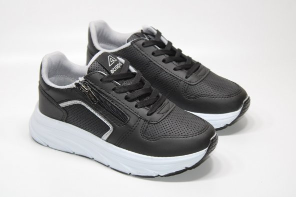 ACROPOL YÜKSEK TABAN BAĞCIKLI FERMUARLI KOLAY GİYİM KADIN GÜNLÜK RAHAT YÜRÜYÜŞ SNEKAER AYAKKABI