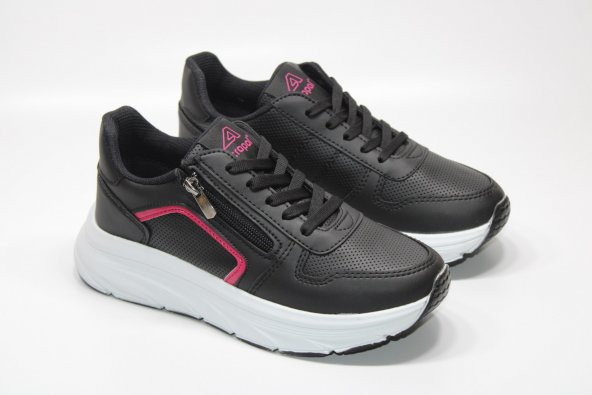 ACROPOL YÜKSEK TABAN BAĞCIKLI FERMUARLI KOLAY GİYİM KADIN GÜNLÜK RAHAT YÜRÜYÜŞ SNEKAER AYAKKABI - 6