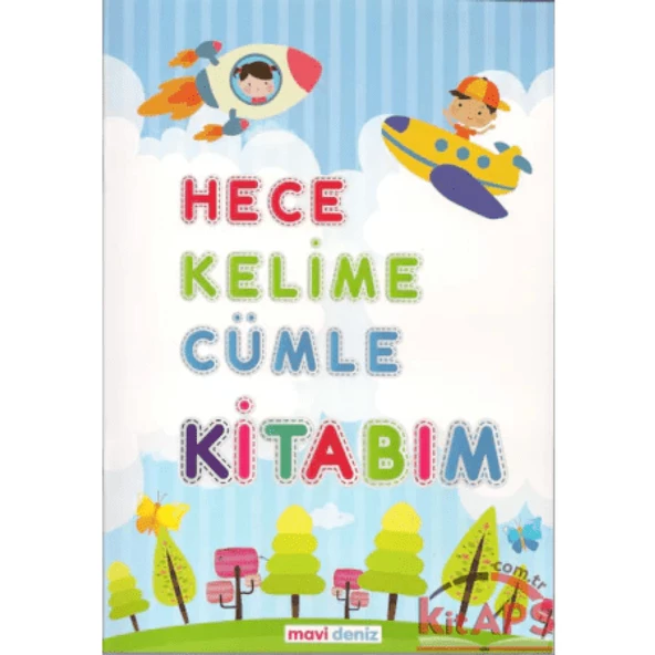 1. Sınıf Hece Kelime Cümle Kitabım Mavi Deniz Yayınları