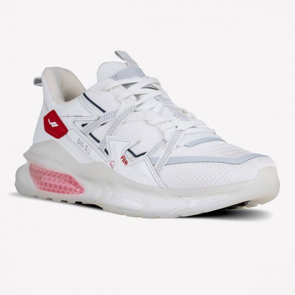 Lescon Airfoam Mercury 3 Beyaz Erkek Spor Ayakkabı - Resim 5