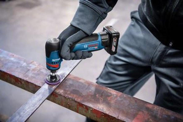 Bosch Gwg 12V-50 S Döner Başlıklı Taşlama Makinesi - 5
