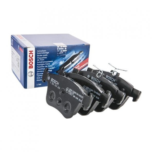 Bosch Volkswagen Golf 7 2012 - 2019 Arka Fren Balata Takımı