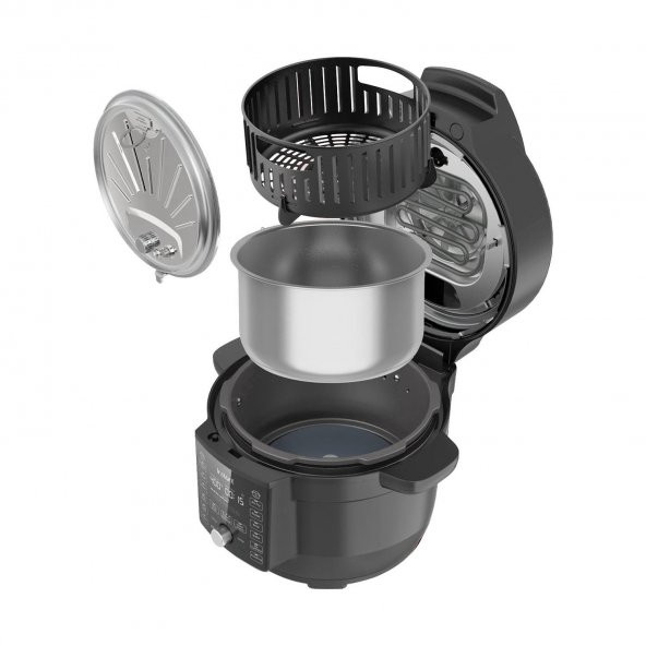 INSTANT Duo Crisp 13ü 1 Arada 6.2 Litre Basınçlı Pişirici-AırFyer 140-0059-01-EU - 2