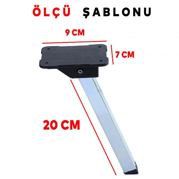 Sofra Ayağı Metal Plastik Siyah Taban Katlanır Yer Sofrası Sini Altı 20 cm - 2
