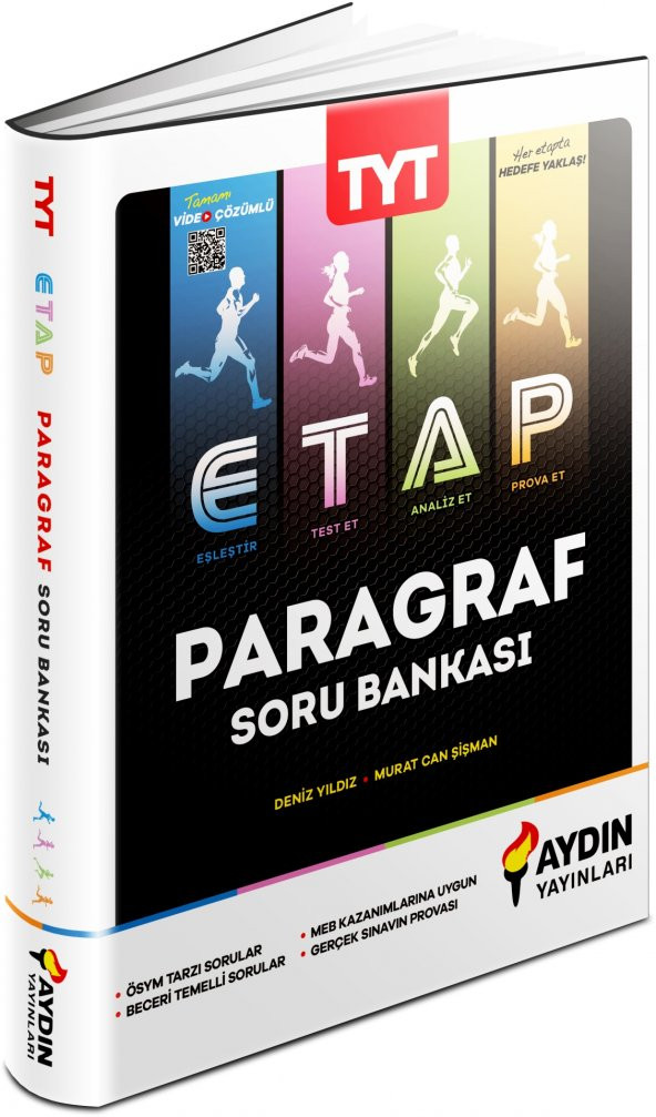 Aydın 2024 Tyt Etap Paragraf Soru Bankası