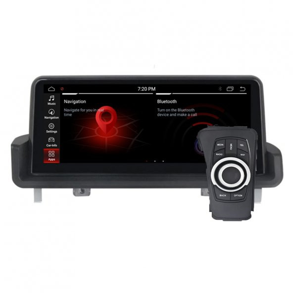 BMW E90 2GB RAM CARPLAY GPS DİGİTAL TV USB BT HD KAMERA NAVİMEX
