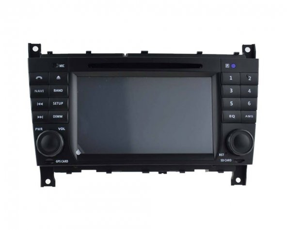 MERCEDES W203 C CLASS NAVİGASYON DVD USB BLUETOOTH TV HD KAMERA