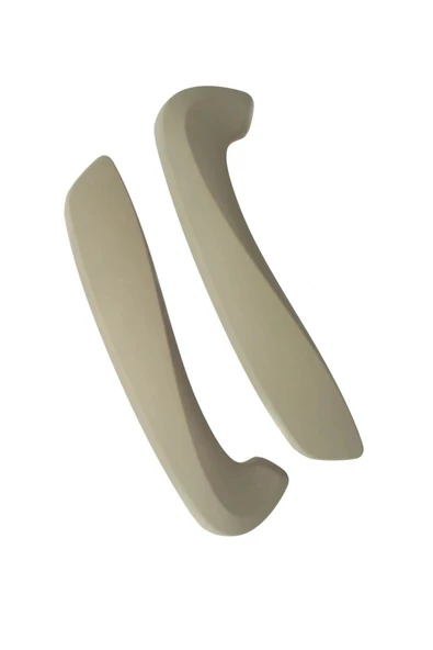 KR-593 RENAULT FLUENCE KAPI İÇ KOLÇAK KAPAK TAKIM R-L BEJ ürün görseli 1