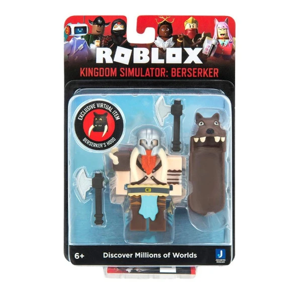 Roblox Figür Paketi W10 - Berserker
