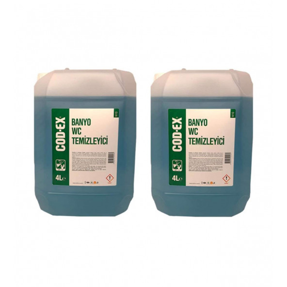 COD-EX Banyo Wc Temizleyici 4 L X 2 Adet