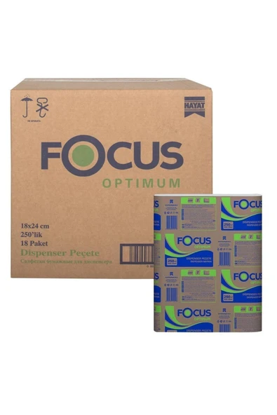 Focus Optimum Dispenser Peçete 18x250