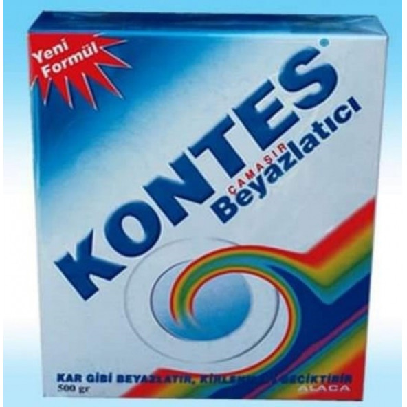 KONTES ÇAMAŞIR BEYAZLATICI 500 GR (TÜRK MALI)
