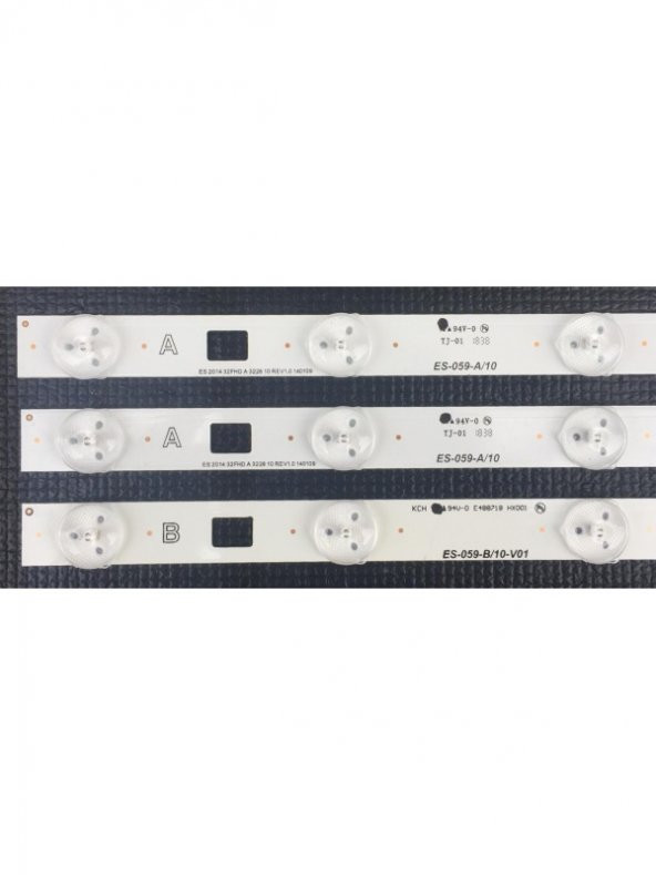 SAMSUNG 2013SONY32A 3228, SONY KLV-32R402A SIFIR LED BAR TAKIMI 3 ADET(10 LEDLİ) - 3