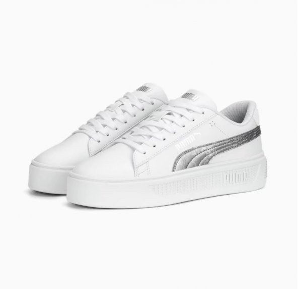 Puma Smash Platform V3 Kadın Günlük Ayakkabı 389402 02 - 2