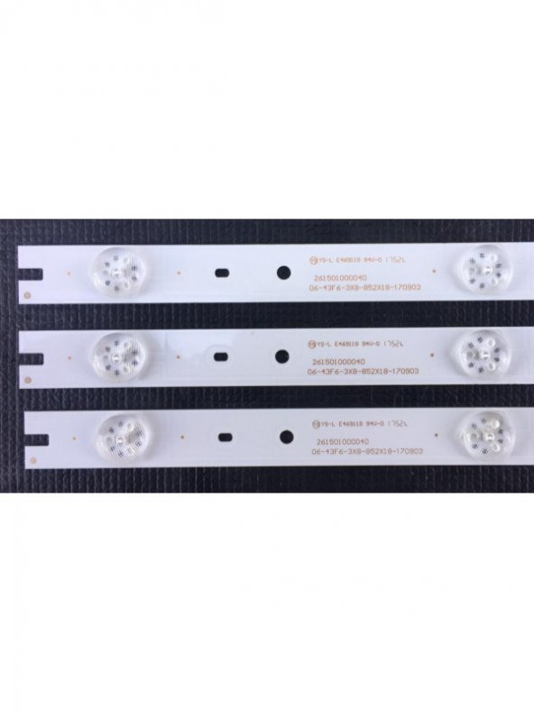 PROFILO 43PA300E LED BAR, 43PA305E, 06-43F6-3X8-852X18-170903 LED BAR BACKLIGHT - 3