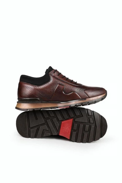 Voyager 5333 Erkek Hakiki Deri Günlük Ayakkabı - Resim 8