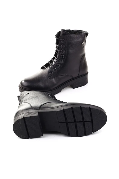 Walkenzo 43560-1 Termo Taban Hakiki Deri Günlük Kadın Bot - Resim 5