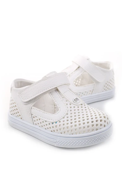 Şirin Bebe 3132 Ortopedik Erkek Bebek İlk Adım Ayakkabı Sandalet - Resim 5