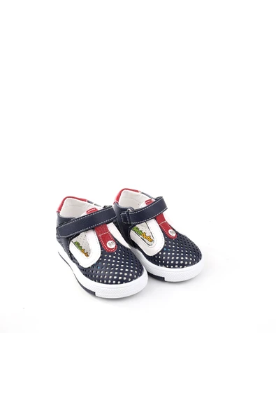 Şirin Bebe 3132 Ortopedik Erkek Bebek İlk Adım Ayakkabı Sandalet - Resim 7