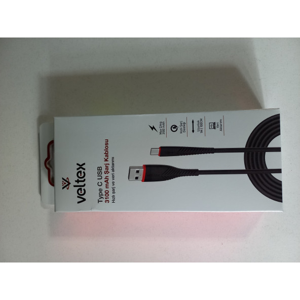 ASLANTİC VELTEX 3100MAH TYPE-C USB KABLO