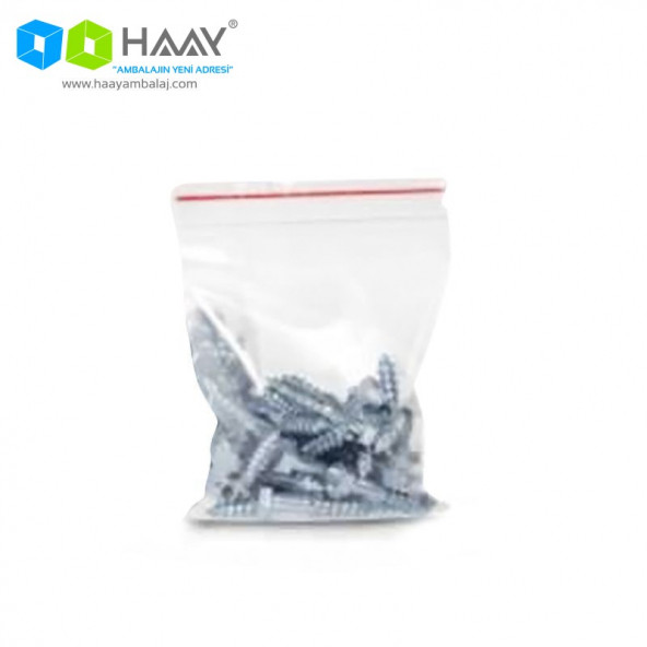 HAAY AMBALAJ 8,5X18 Cm kilitli poşet (1000 ADET)