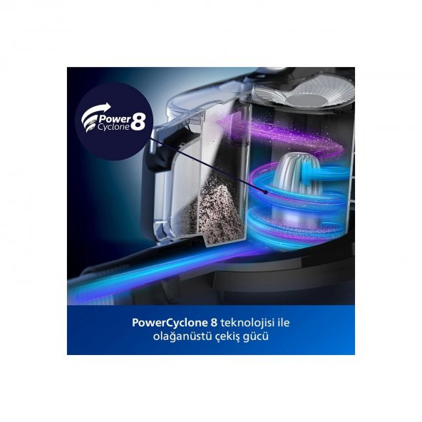 Philips FC9749/07 Powerpro Max Toz Torbasız Süpürge - 3