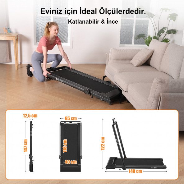 ULTIMA DC200 MOTORLU KOŞU BANDI - 7