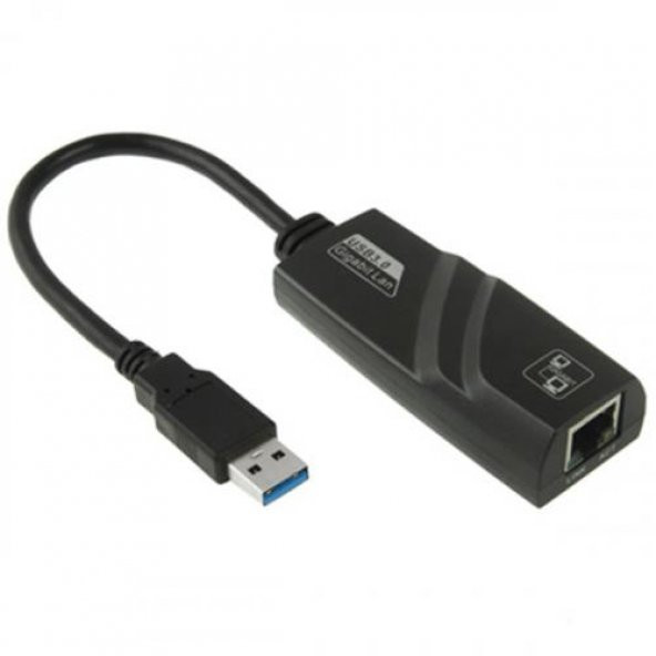 Coofbe USB RJ45 Dönüştücü Adaptör Usb 3.0 To RJ45 Ethernet Adaptörü 10-100-1000Mbps RJ45 Dönüştürücü