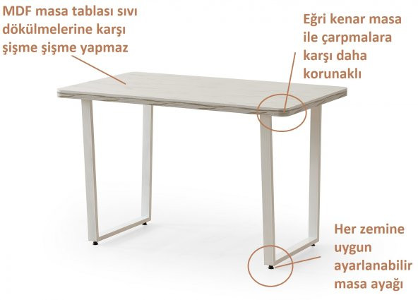 Kagu Relax MDF Masa Sandalye - 2