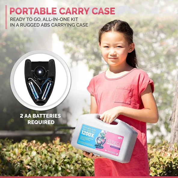 AmScope-KIDS M30-ABS-KT1 Başlangıç Mikroskop Kiti - 4