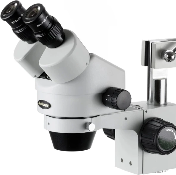 AmScope SM-4B Profesyonel Binoküler Stereo Zoom Mikroskop - 4