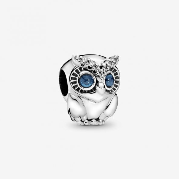 Pandora 798397NBCB Işıltılı Baykuş Charm