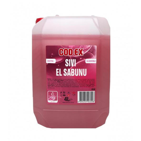 COD-EX Sıvı El Sabunu Krem Kokulu 4 L X 2 Adet - 2