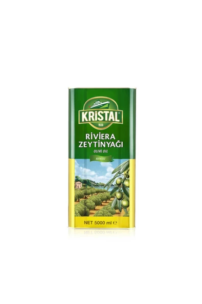 Kristal Riviera Zeytinyağı 5 L Teneke