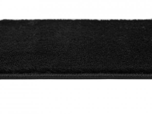 Glary Home GH13A-B Düz Desenli Kaydırmaz Tabanlı 13lü Merdiven Halısı - Siyah - 2