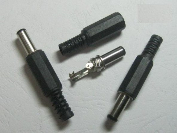 5.5x2.5 mm Erkek Jack