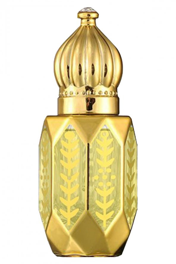 Uhud Kokusu 6Ml Premium Gold Rollon Cam Parfüm Şişe Ve Kadife Süngerli Akçaağaç Ahşap Kutu
