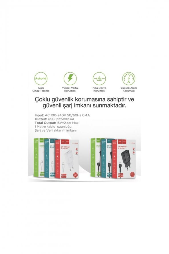 Çift Usb Girişli Şarj Aleti Type-c - 3