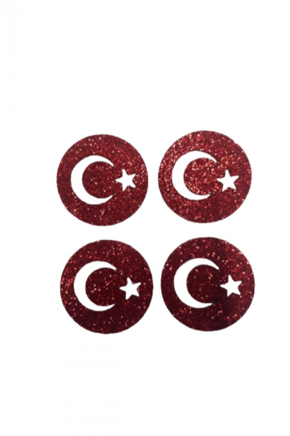 şekilli keçe simli eva