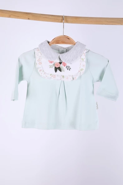 Babydola 10'lu Hastane Çıkışı %100 Pamuk Zıbın Seti Lüks Kız Bebek Takım Yenidoğan Kutulu Hoşgeldin Bebek Hediyesi 12534 - 5