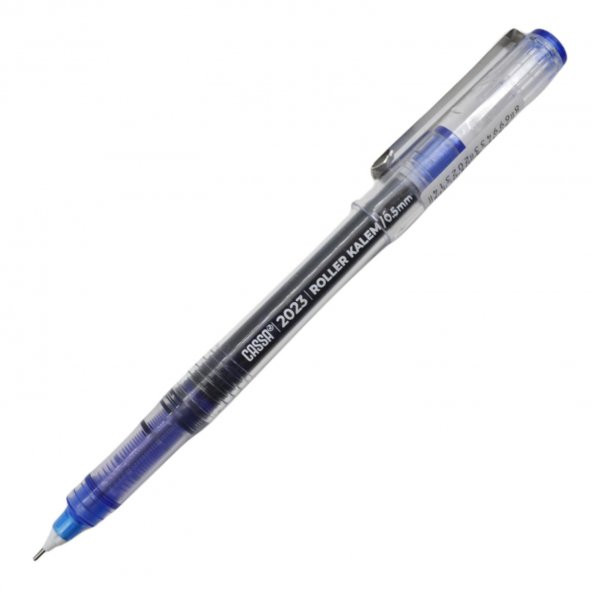 Cassa 2023 İğne Uçlu Roller Kalem 0.5 Mavi 12 Adet - Resim 4