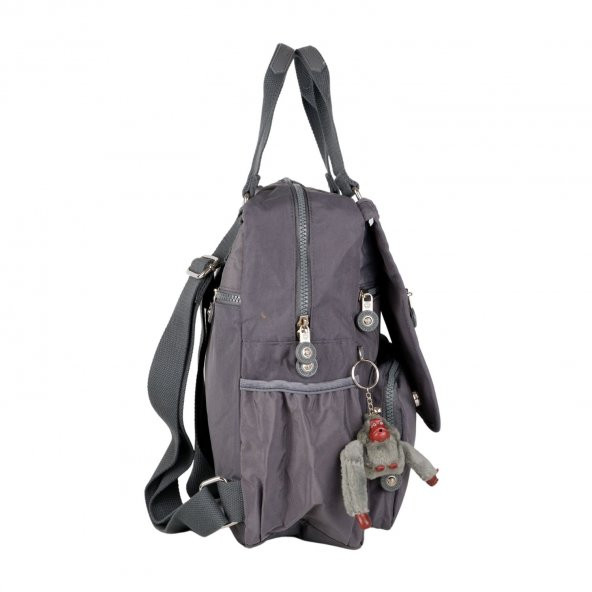 Kenyon Cox 9504 Klinkır Kumaş Hafif Sırt Çantası Gri - 5