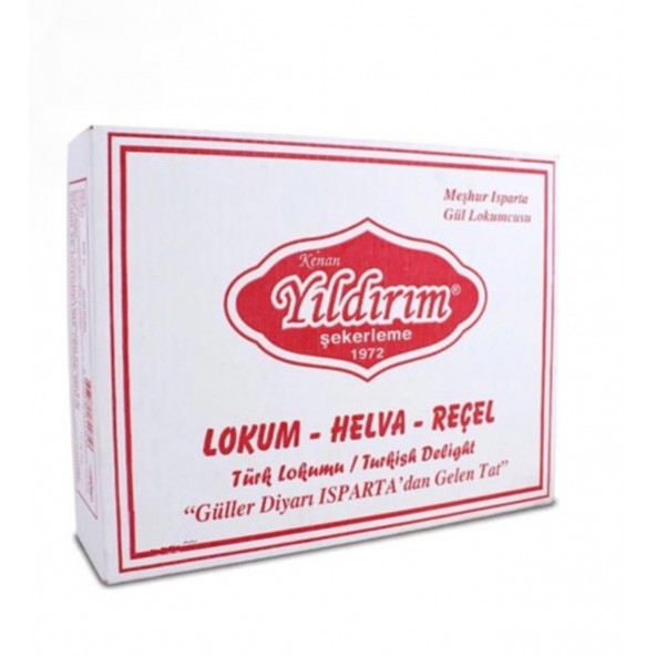 Çifte Kavrulmuş Güllü Isparta Lokumu 4 Kg. (Küçük Boy) - 2