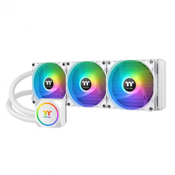 th360 snow edition argb led fanlı 360mm  intel/am4 serisi uyumlu sıvı soğutma sistemi