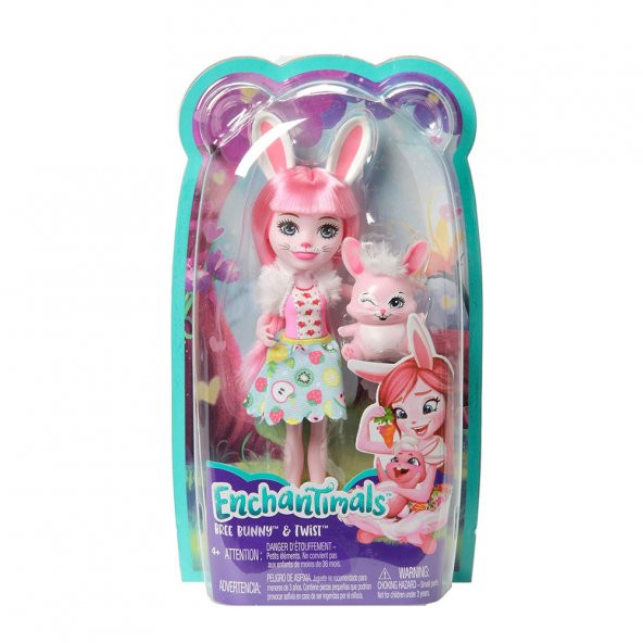 Enchantimals Ana Karekter Bebekler Bree Bunny DVH87-FXM73 - 6