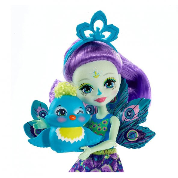 Enchantimals Ana Karekter Bebekler Patter Peacock DVH87-FXM74 - 3
