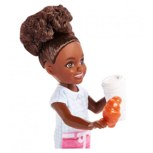 Barbie Chelsea Meslekleri Öğreniyor Bebek Serisi Barista GTN86-HKD95 - 4