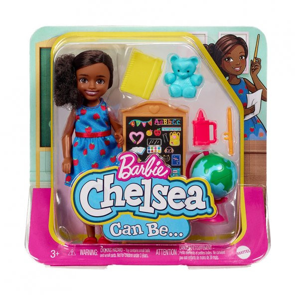 Barbie Chelsea Meslekleri Öğreniyor Bebek Serisi Öğretmen Gtn86-Hck69